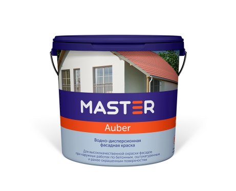 Auber — акриловая краска для фасадных работ