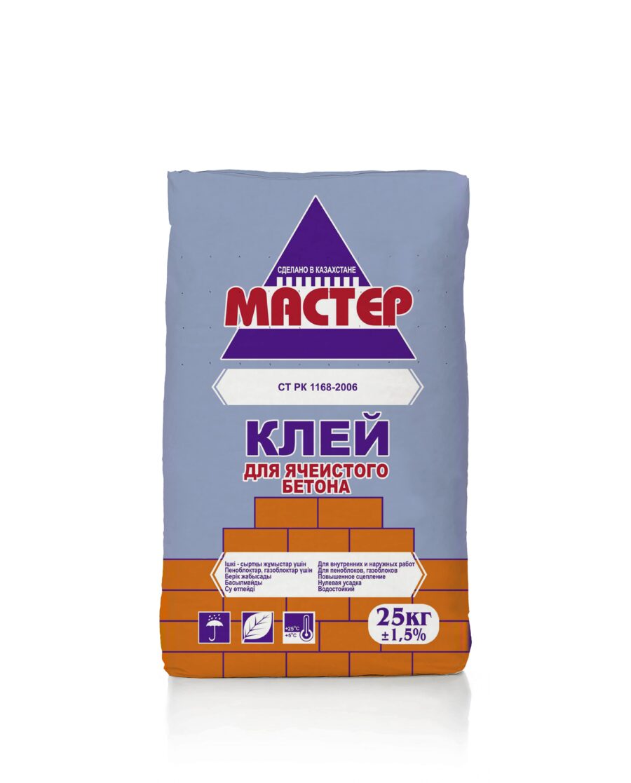 Клей для ячеистого бетона «Зима»