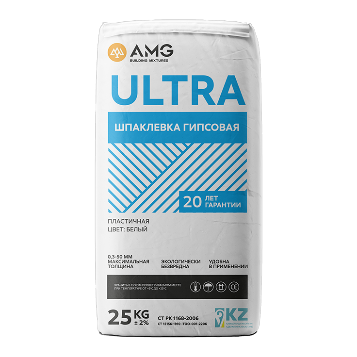 Шпаклевка гипсовая «Ultra»